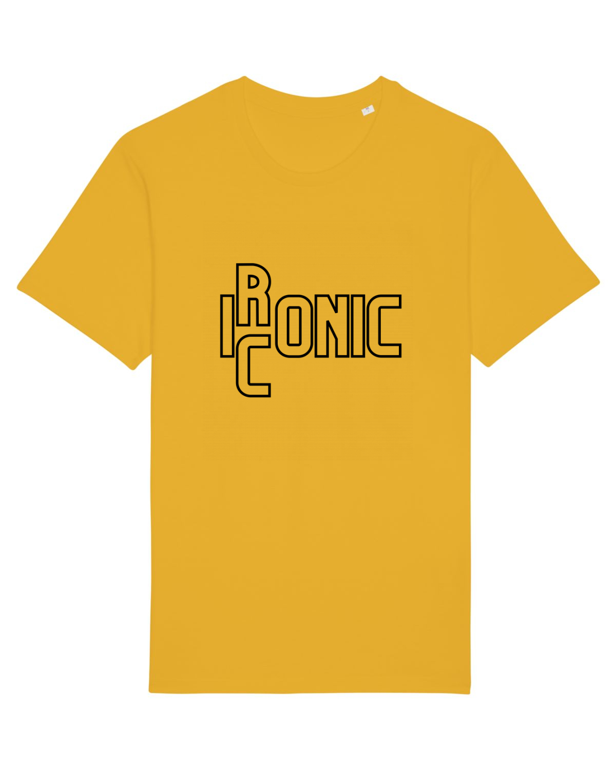 Tricou mânecă scurtă Unisex Rocker Spectra Yellow