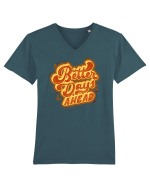 Better Days Ahead Tricou mânecă scurtă guler V Bărbat Presenter