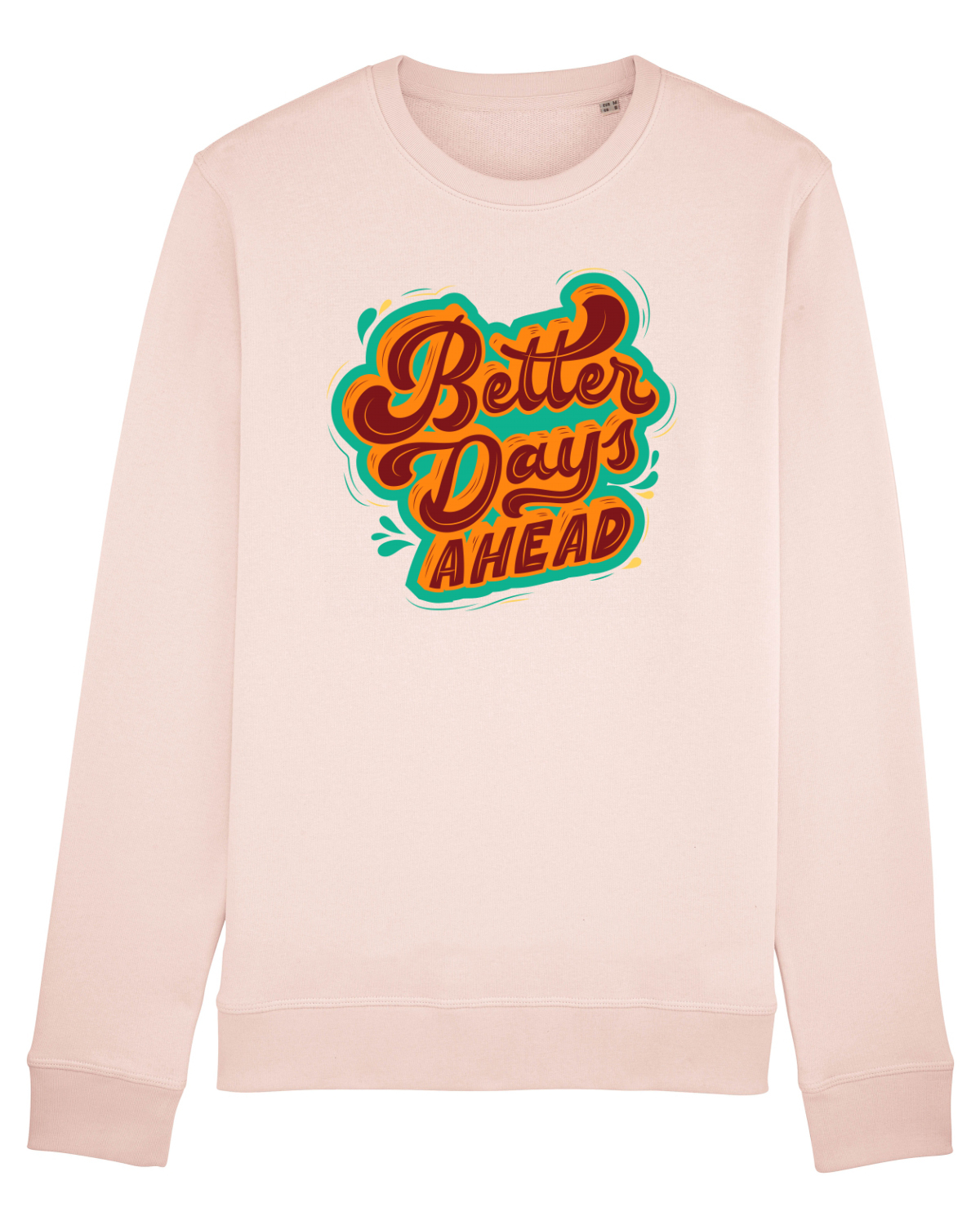 Bluză mânecă lungă Unisex Rise Candy Pink