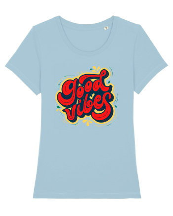 Good Vibes Sky Blue