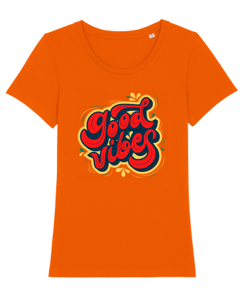 Good Vibes Bright Orange