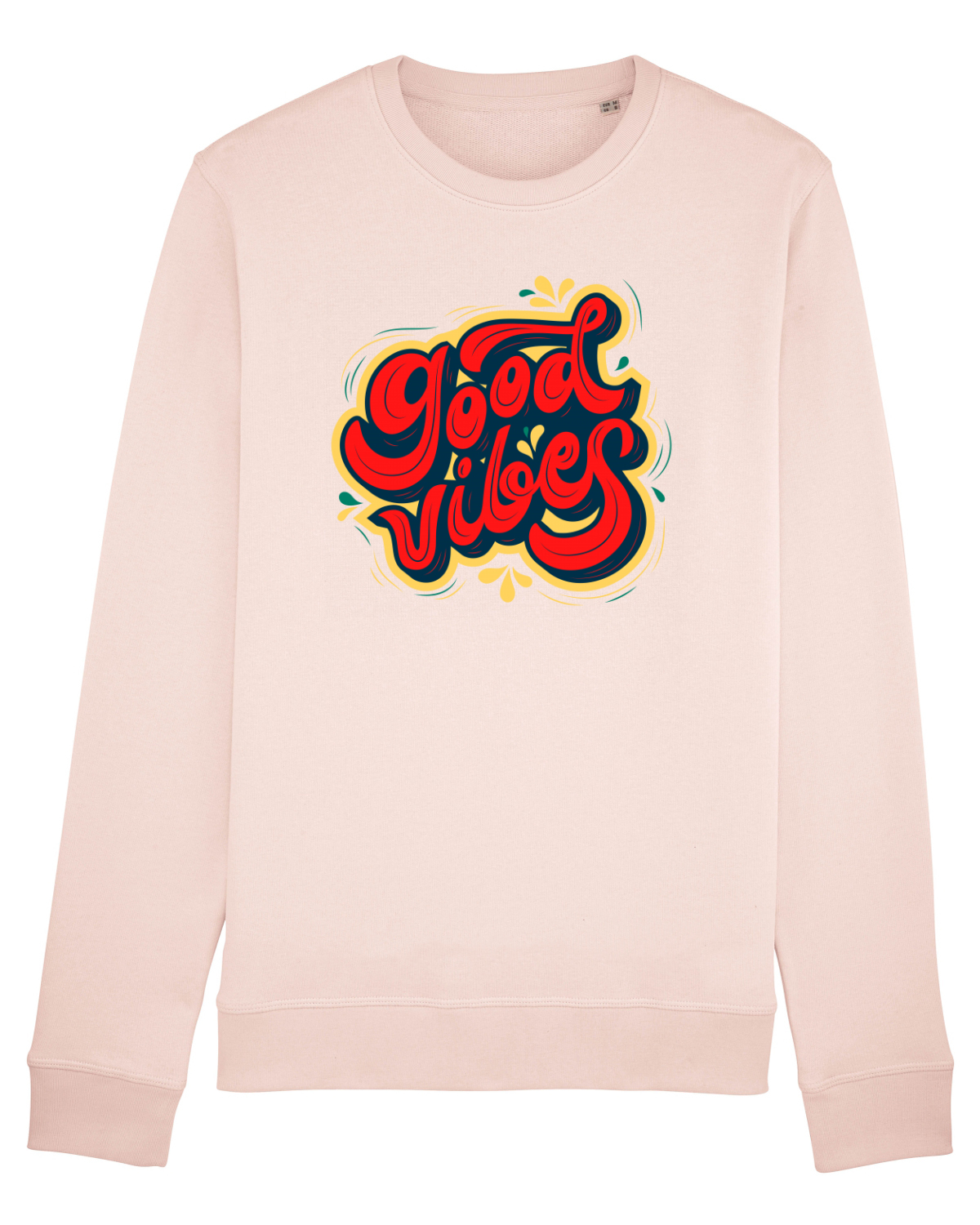 Bluză mânecă lungă Unisex Rise Candy Pink