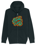 Good Vibes Hanorac cu fermoar Unisex Connector