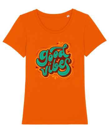 Good Vibes Bright Orange