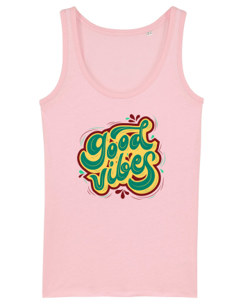 Good Vibes Cotton Pink