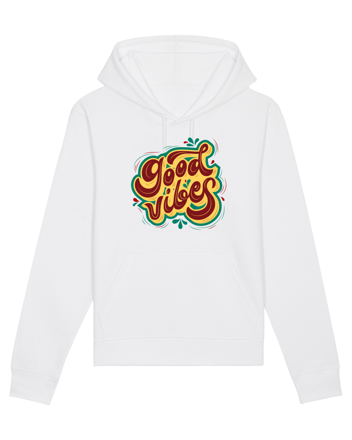 Hanorac Unisex Drummer White