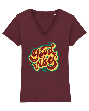 Good Vibes Burgundy