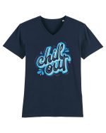 Chill Out Tricou mânecă scurtă guler V Bărbat Presenter