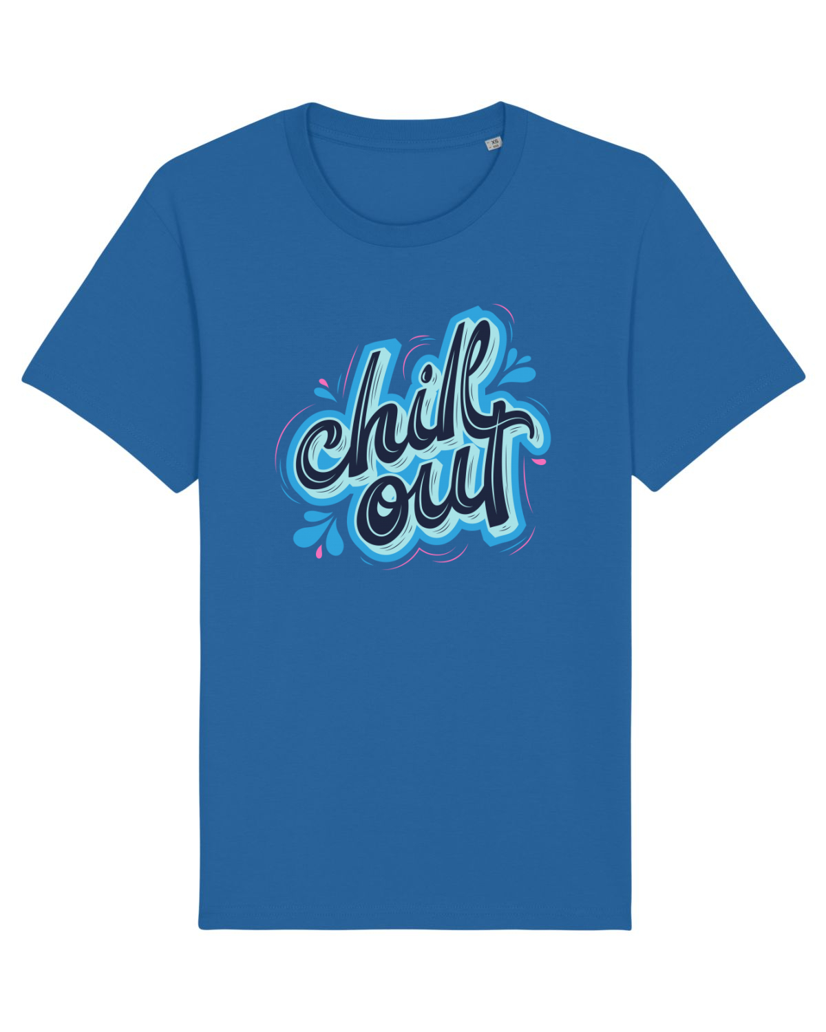 Tricou mânecă scurtă Unisex Rocker Royal Blue