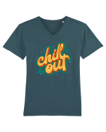 Chill Out Tricou mânecă scurtă guler V Bărbat Presenter