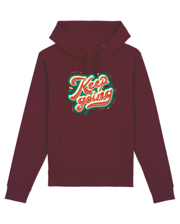 Keep Going Burgundy