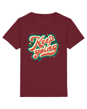 Keep Going Burgundy