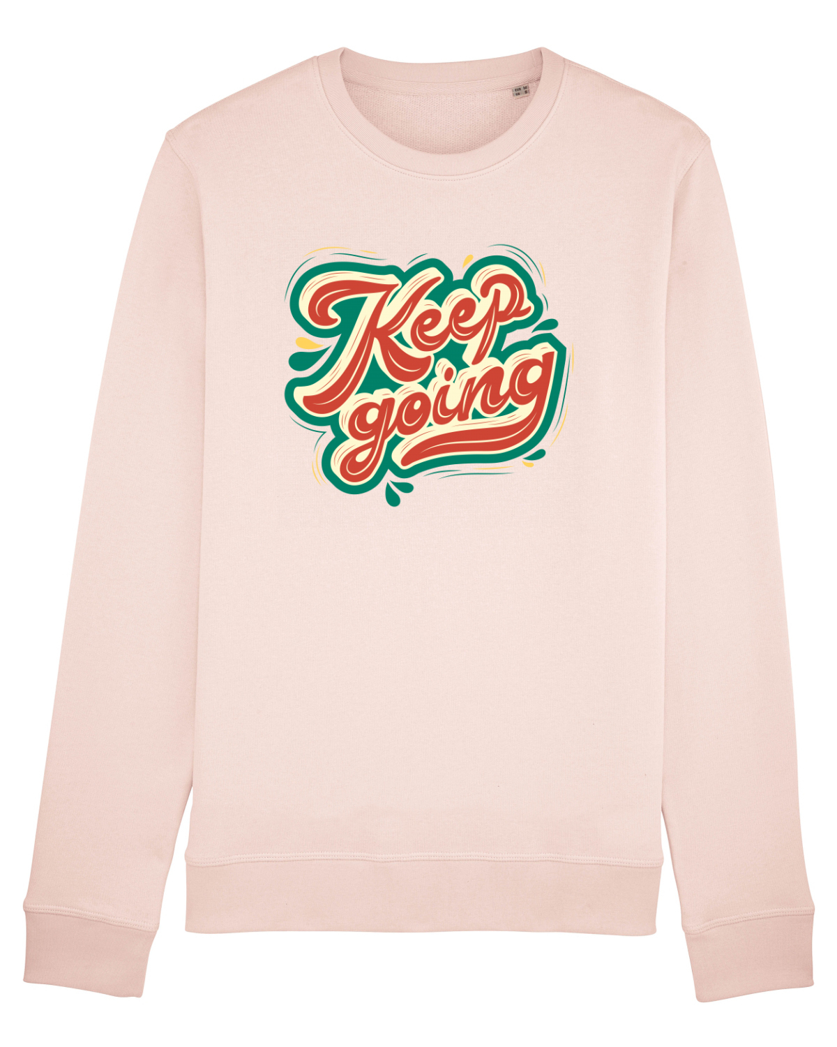 Bluză mânecă lungă Unisex Rise Candy Pink