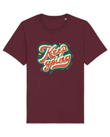 Keep Going Burgundy