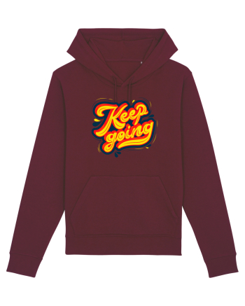 Keep Going Burgundy