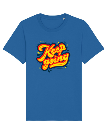 Keep Going Royal Blue