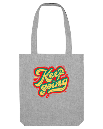 Keep Going Heather Grey