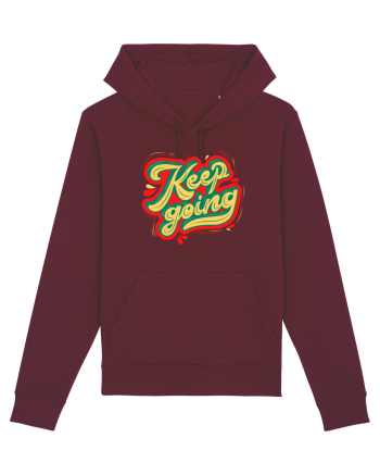 Keep Going Burgundy