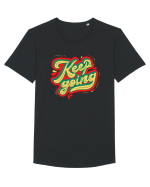 Keep Going Tricou mânecă scurtă guler larg Bărbat Skater
