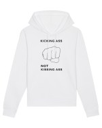 Kicking ass not kissing ass Hanorac Unisex Drummer