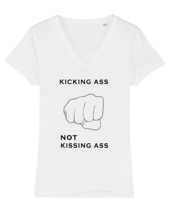 Kicking ass not kissing ass White