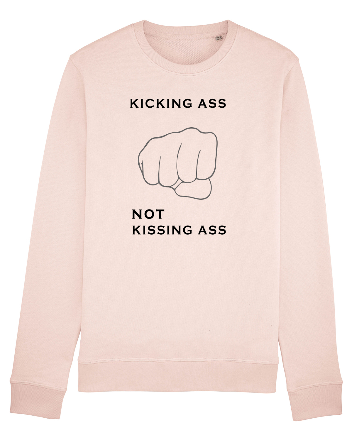 Bluză mânecă lungă Unisex Rise Candy Pink