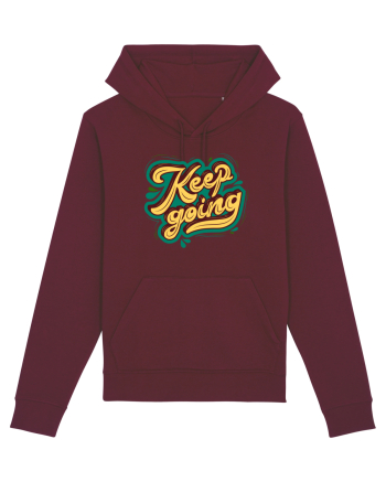 Keep Going Burgundy