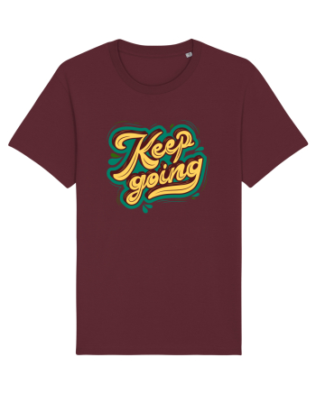 Keep Going Burgundy