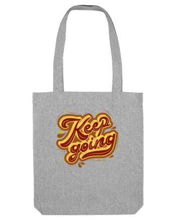Keep Going Heather Grey