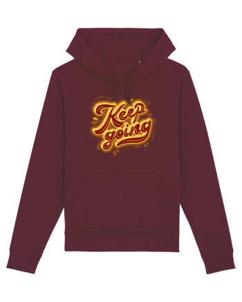 Keep Going Burgundy