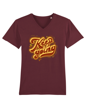 Keep Going Burgundy