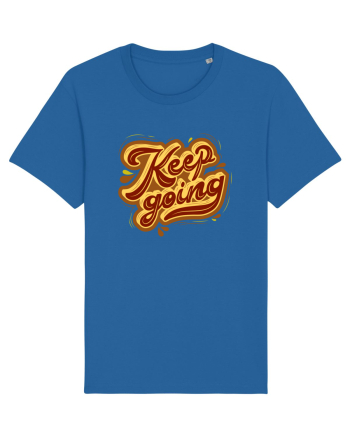 Keep Going Royal Blue