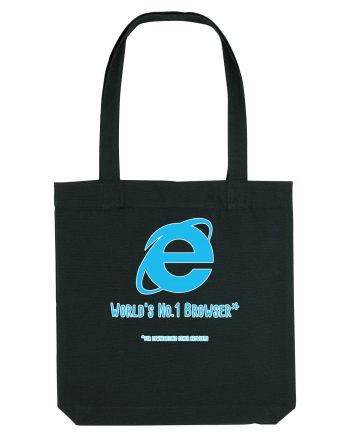 Internet Explorer - World No 1 Browser Black