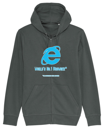 Internet Explorer - World No 1 Browser Anthracite