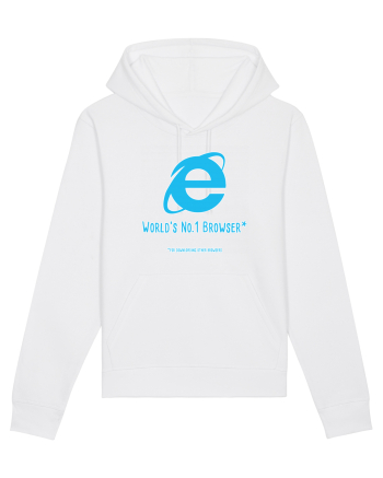 Internet Explorer - World No 1 Browser White