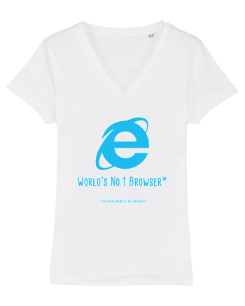 Internet Explorer - World No 1 Browser White