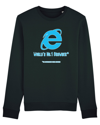 Internet Explorer - World No 1 Browser Black