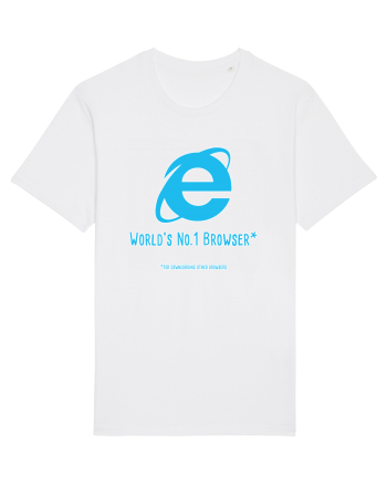 Internet Explorer - World No 1 Browser White