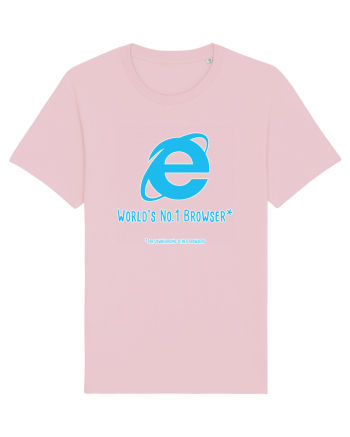 Internet Explorer - World No 1 Browser Cotton Pink