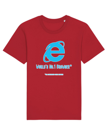 Internet Explorer - World No 1 Browser Red