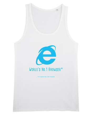 Internet Explorer - World No 1 Browser White
