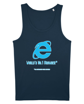 Internet Explorer - World No 1 Browser Navy
