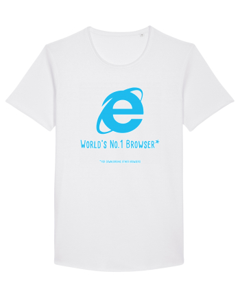 Internet Explorer - World No 1 Browser White
