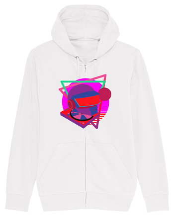 80'S Cyberpunk Dj White