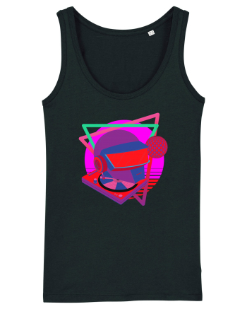 80'S Cyberpunk Dj Black