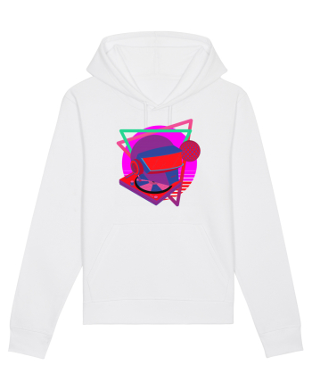 80'S Cyberpunk Dj White
