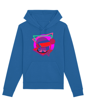 80'S Cyberpunk Dj Royal Blue