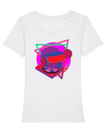 80'S Cyberpunk Dj White