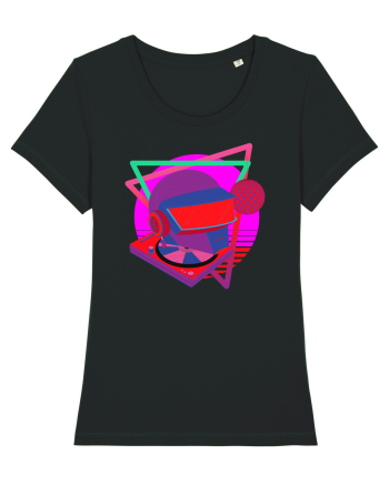 80'S Cyberpunk Dj Black