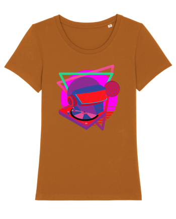 80'S Cyberpunk Dj Roasted Orange